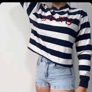 Long sleeve brandy Melville SOHO top